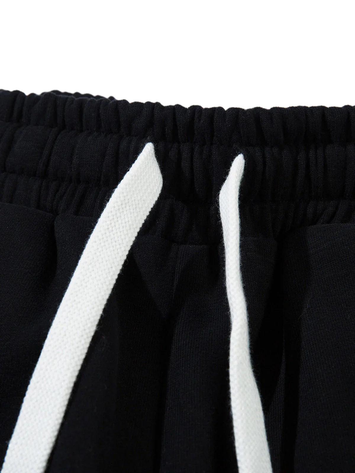 Slash Plaid Stitching Straight Pants
