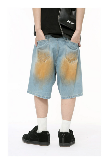 Burnt Patchy Jorts