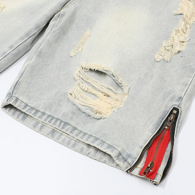 Flared Zip Jorts