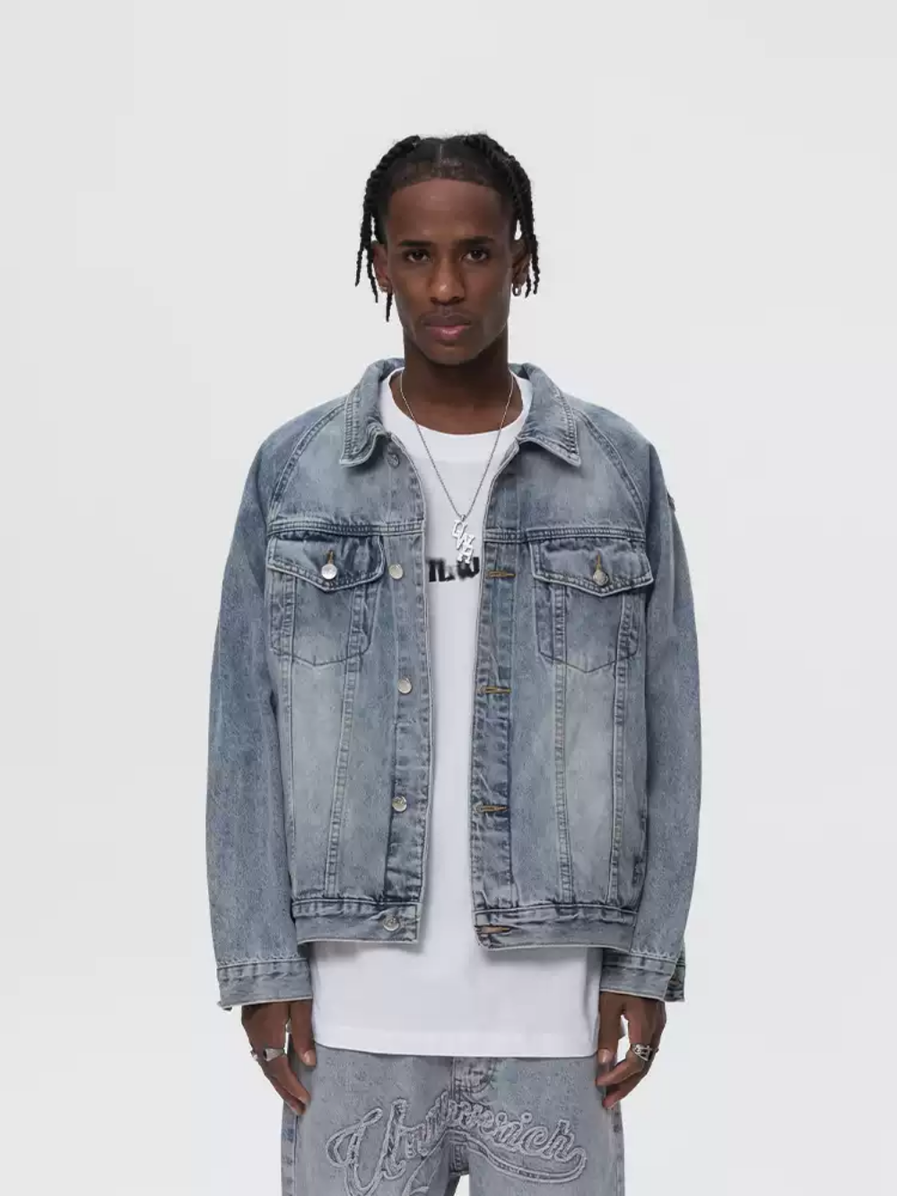 Stylish Collaboration: Until We Rich x SW Denim Jacket