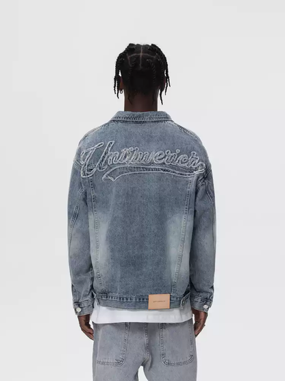 Stylish Collaboration: Until We Rich x SW Denim Jacket