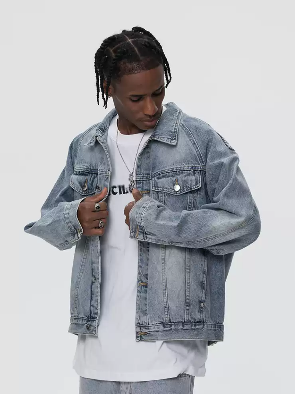 Stylish Collaboration: Until We Rich x SW Denim Jacket