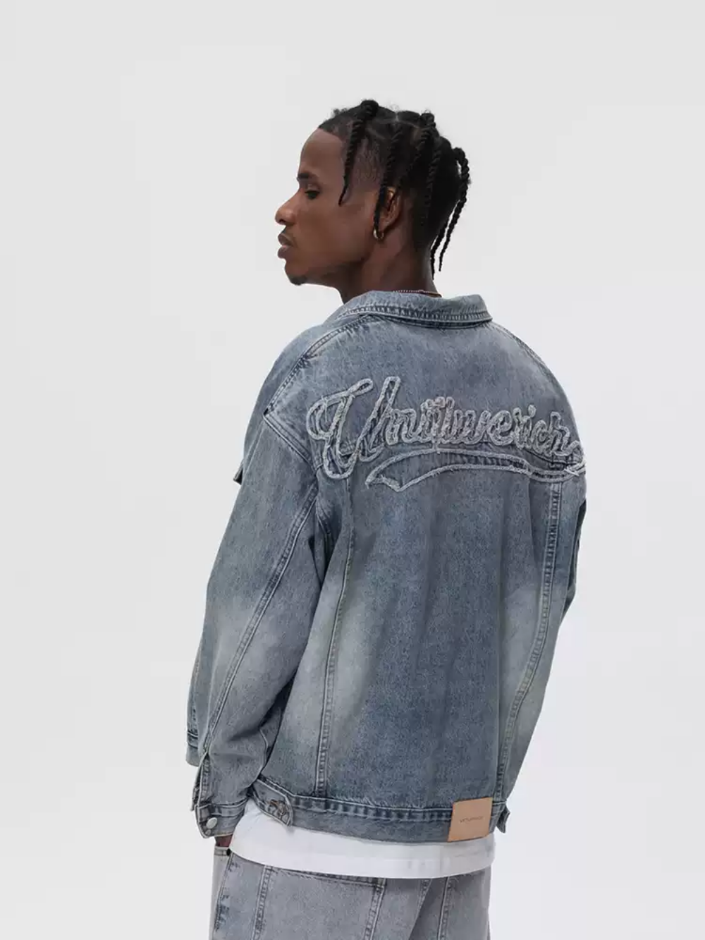 Stylish Collaboration: Until We Rich x SW Denim Jacket