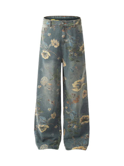 Floral Street Washed Jeans