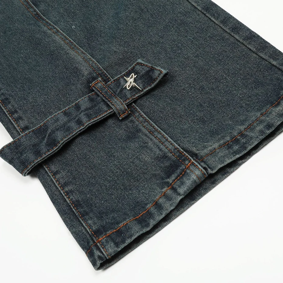 Y2K High Street Denim Baggy Pants