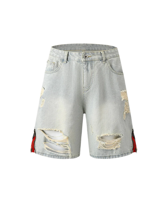 Flared Zip Jorts