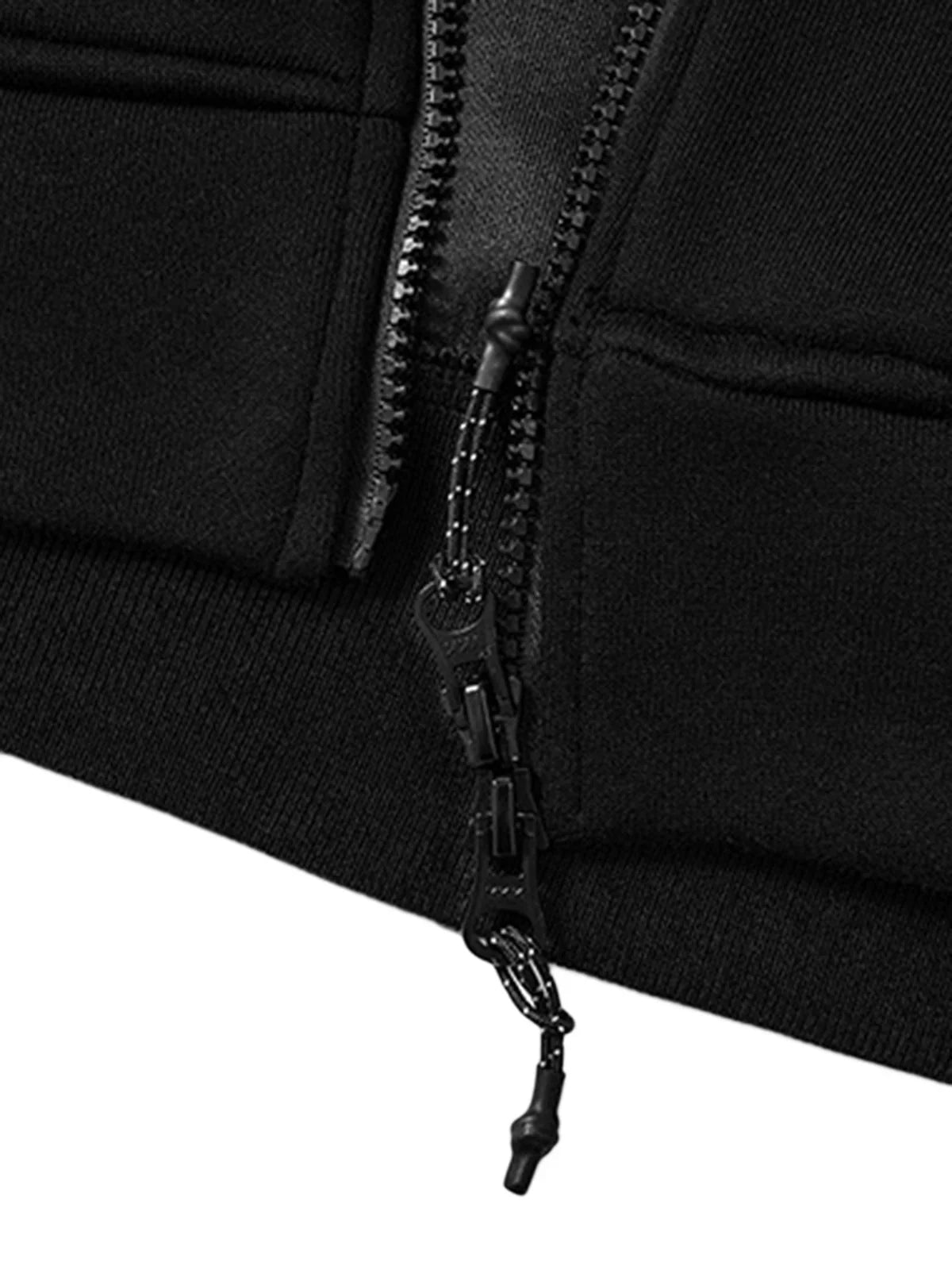 Luxuriously Embroidered Zip-Up Hoodie for Ultimate Comfort