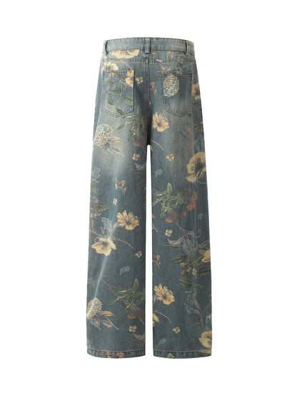 Floral Street Washed Jeans