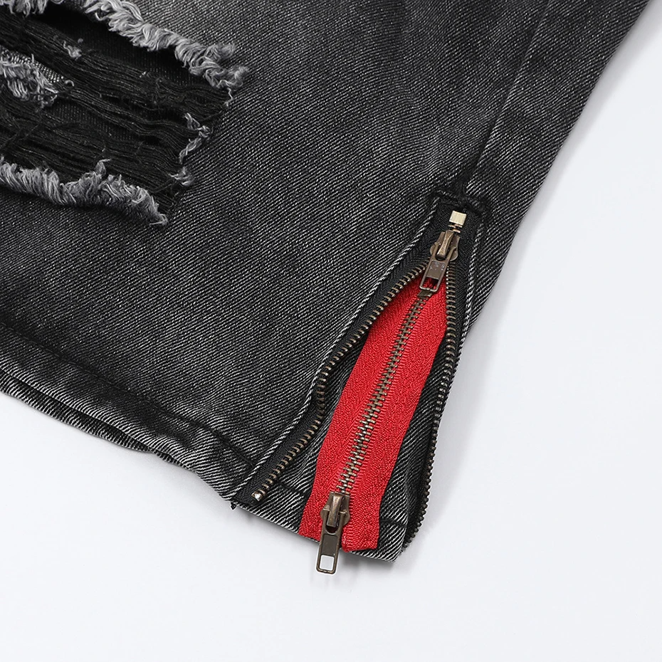 Flared Zip Jorts
