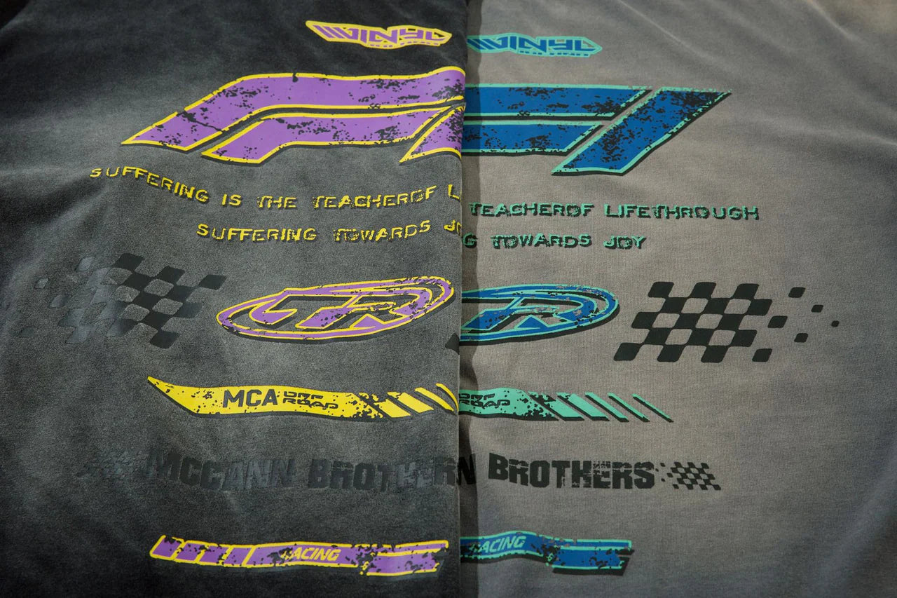 Mccann Brothers Distressed Fake Two Sweatshirt