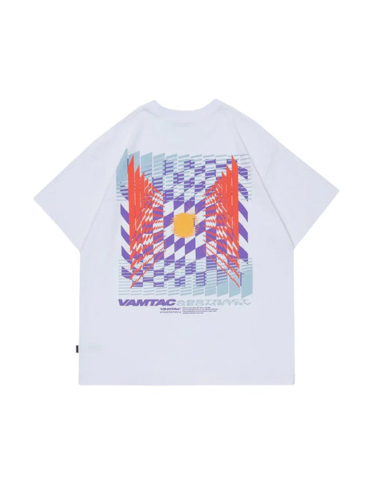 Checkerboard Graphic T-Shirt