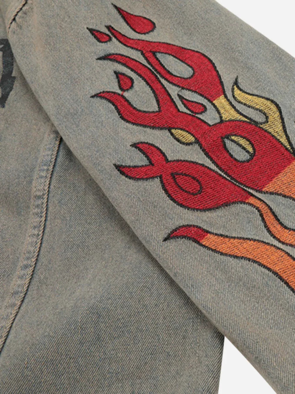 Spooktacular Trick or Treat Denim Jacket