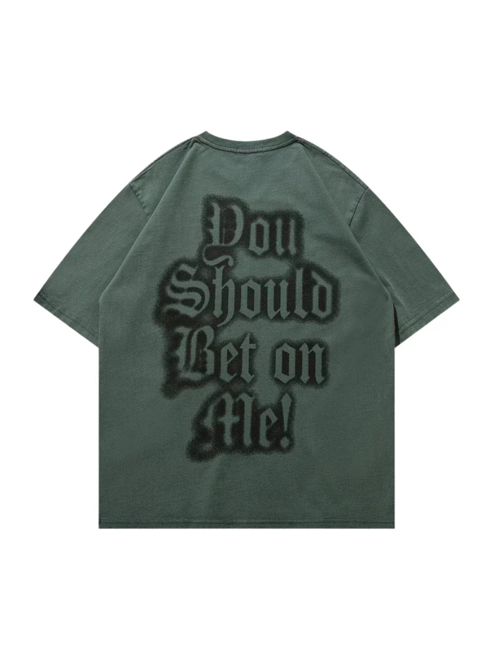 Washed "Bet On Me" T-Shirt