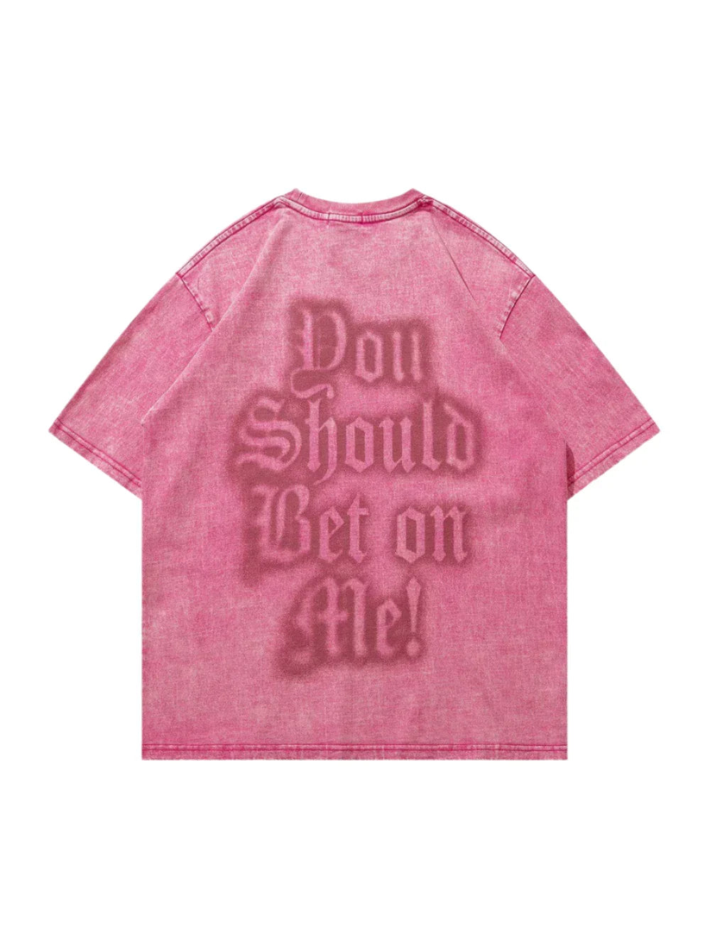 Washed "Bet On Me" T-Shirt