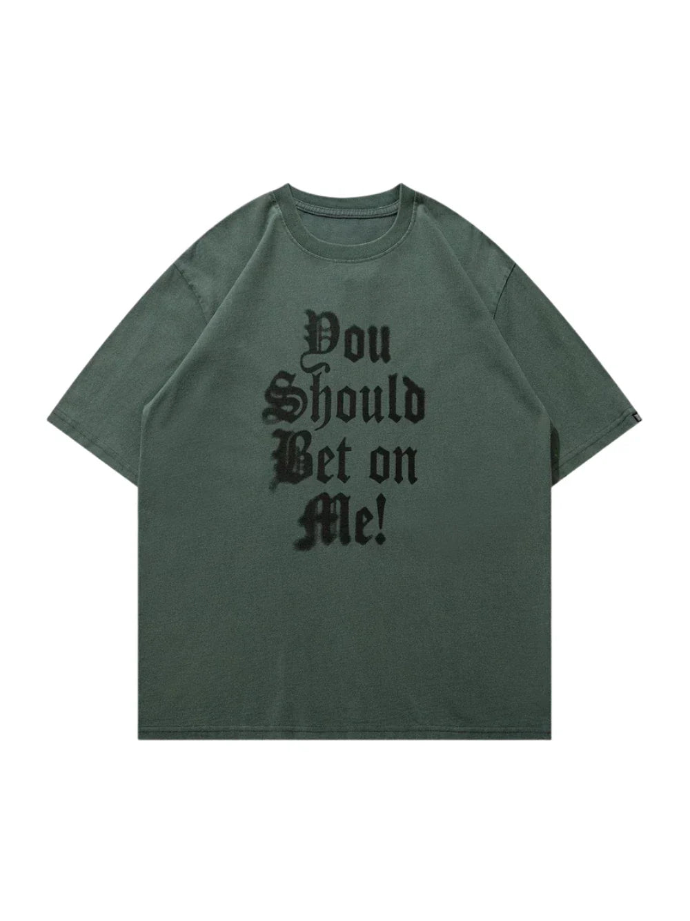 Washed "Bet On Me" T-Shirt