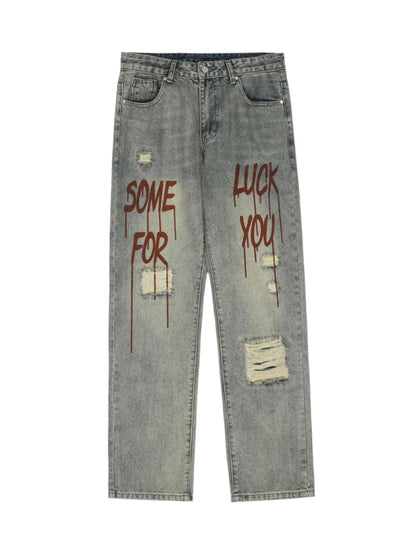 Lucky You Distressed Jeans