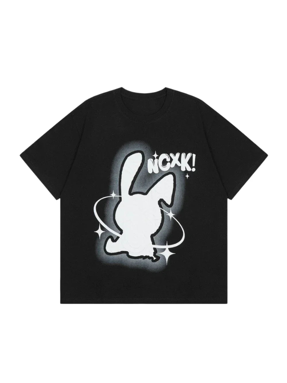 Rabbit Foam Print T-Shirt