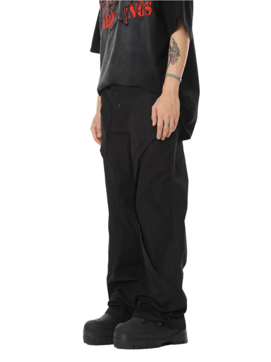 Structured Silhouette Pants