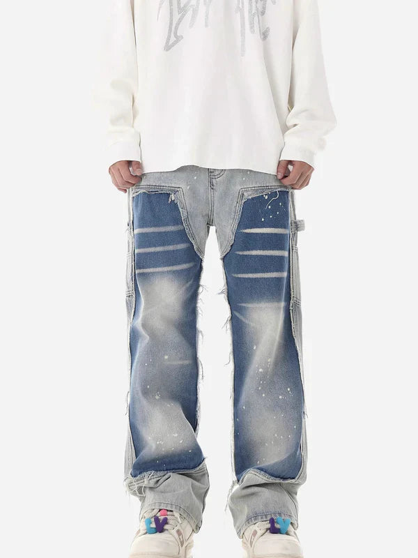 Jeans With Pant Design