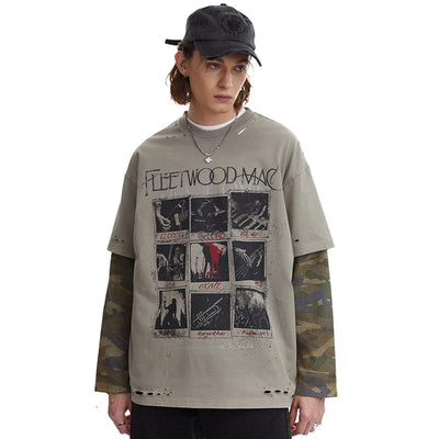 Layered Camo Streetwear