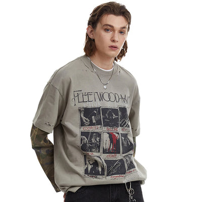 Layered Camo Streetwear