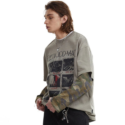 Layered Camo Streetwear