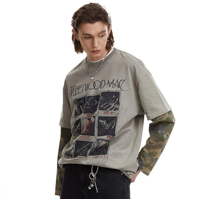 Layered Camo Streetwear