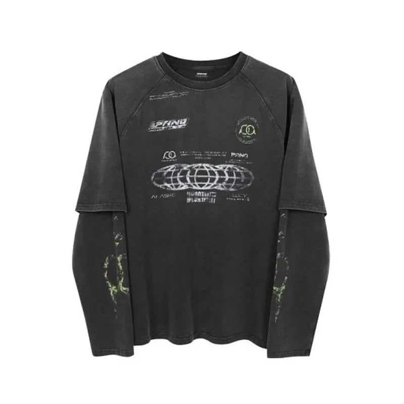 Waterprint Shadow Layer Tee