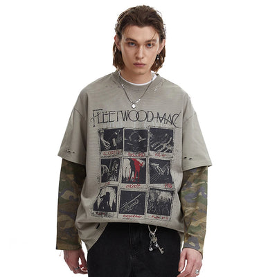 Layered Camo Streetwear