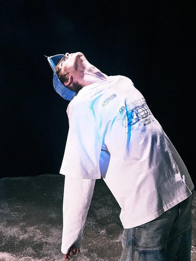 Waterprint Shadow Layer Tee