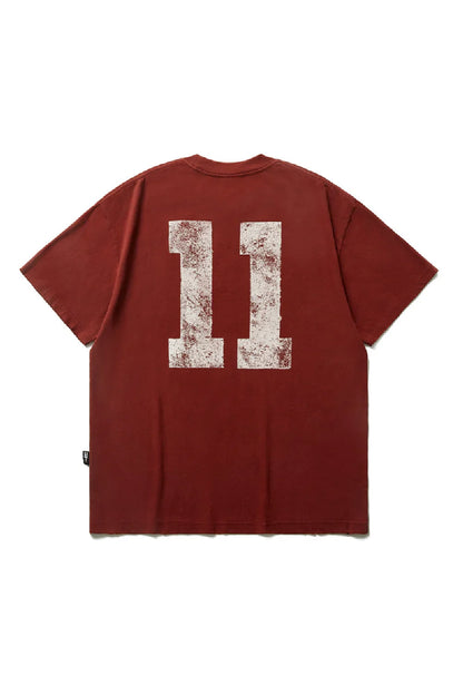 Remedy 11 Print Boxy Retro Tee