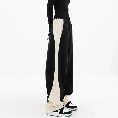 Elevate Wide-Leg Sporty Trousers