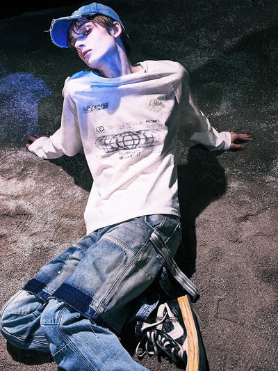 Waterprint Shadow Layer Tee