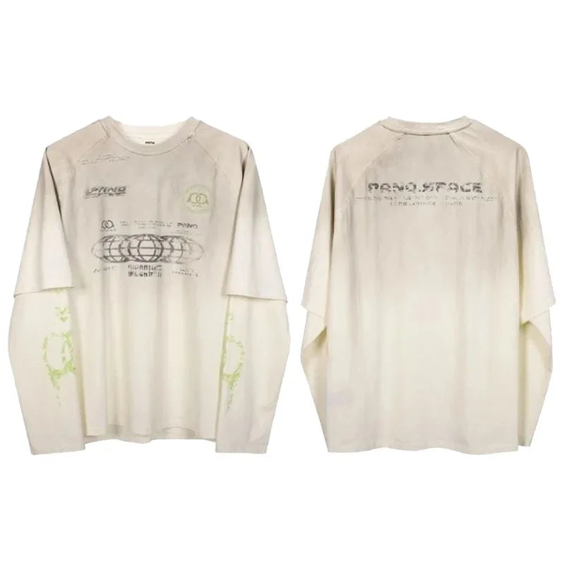 Waterprint Shadow Layer Tee