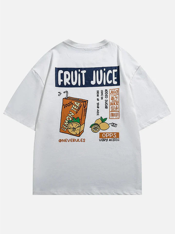 Fruit Juice Graphic T-Shirt