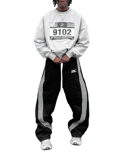 Hip Hop Streetwear Drawstring Pants