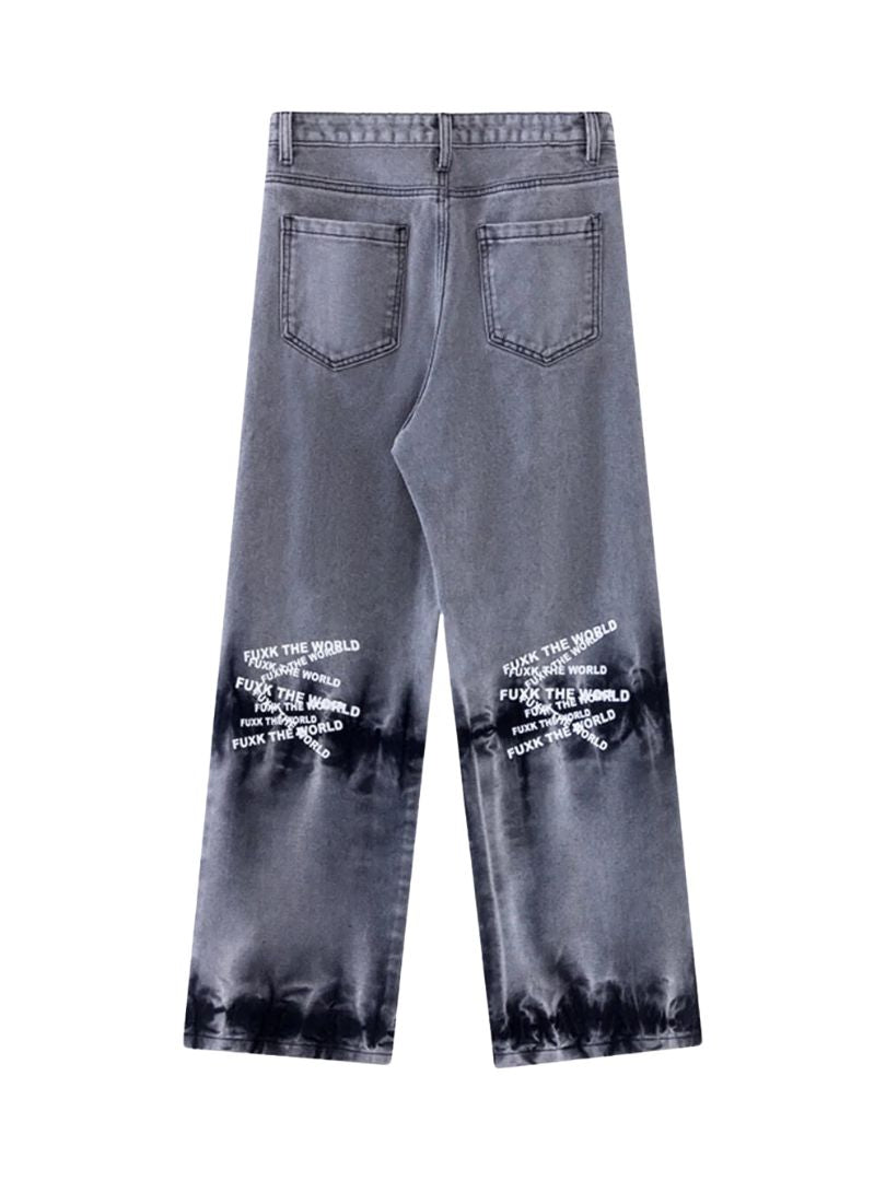 "Fuxk The World" Jeans