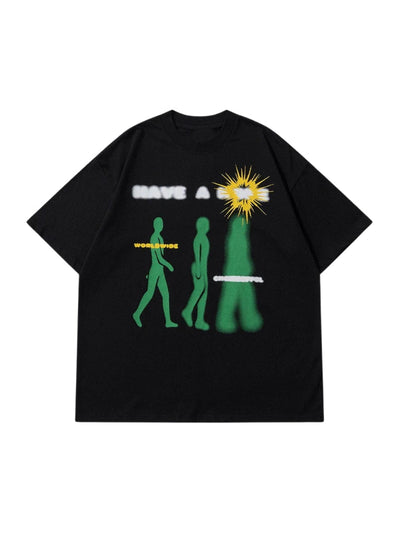 Abstract Graphic T-Shirt