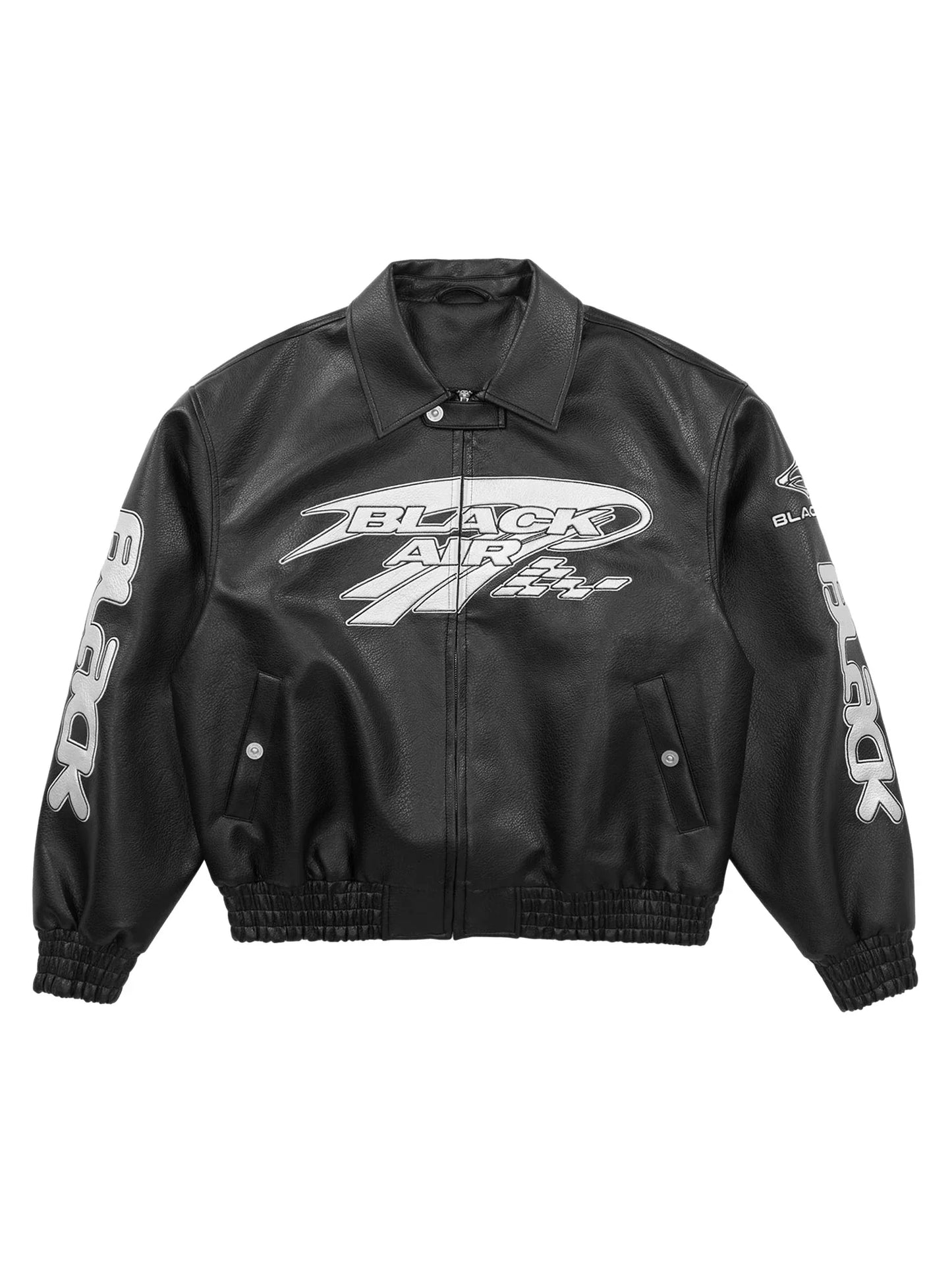 Classic Black Vintage Leather Jacket for Urban Style