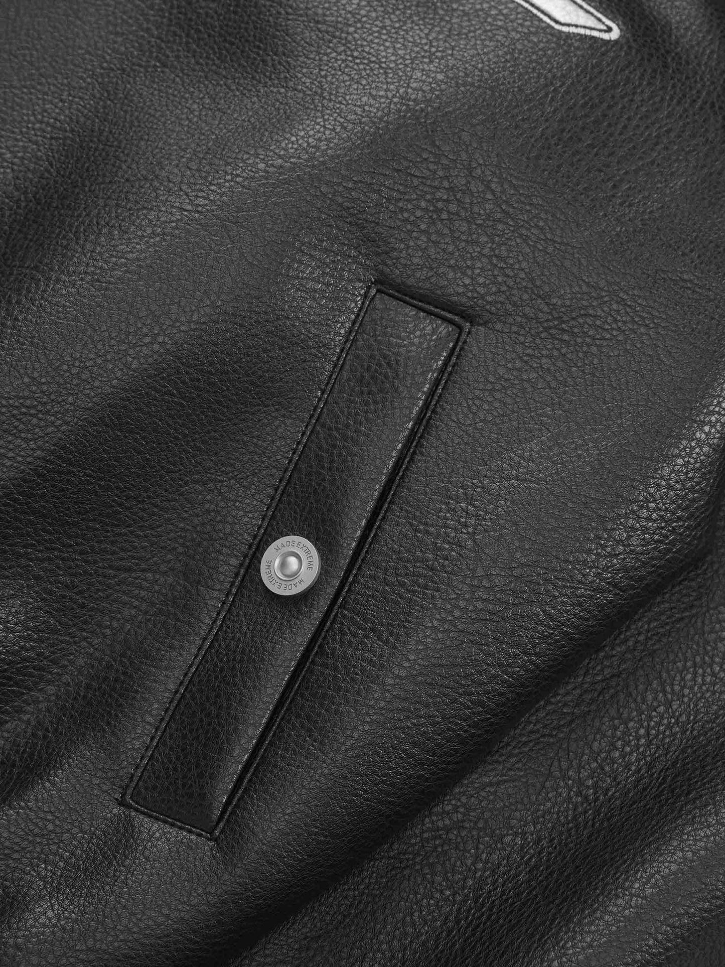 Classic Black Vintage Leather Jacket for Urban Style