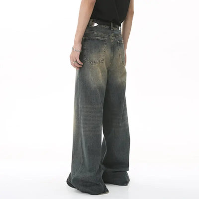 Washed Baggy Jeans