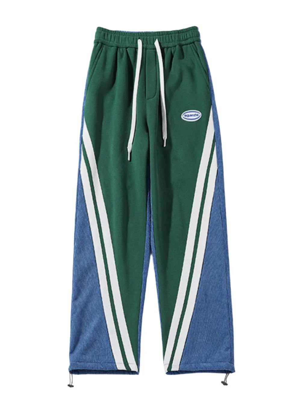 Contrast Corduroy Sweatpants