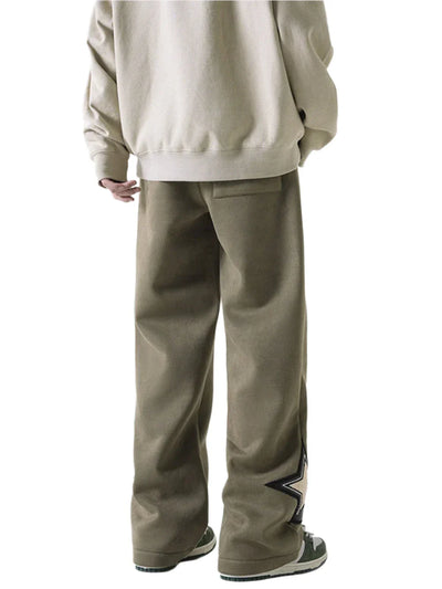 Fleece Suede Sweatpants