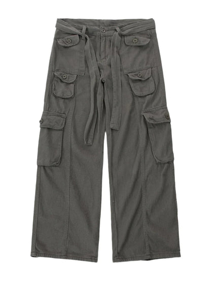 Baggy Webbed Cargo Pants