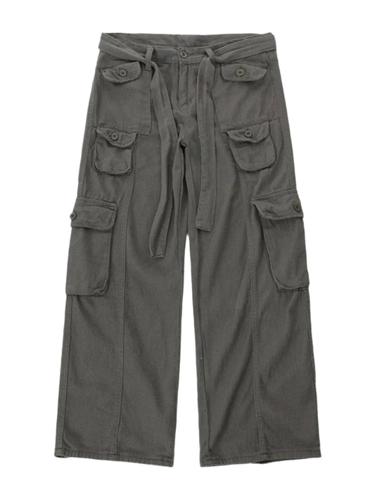 Baggy Webbed Cargo Pants