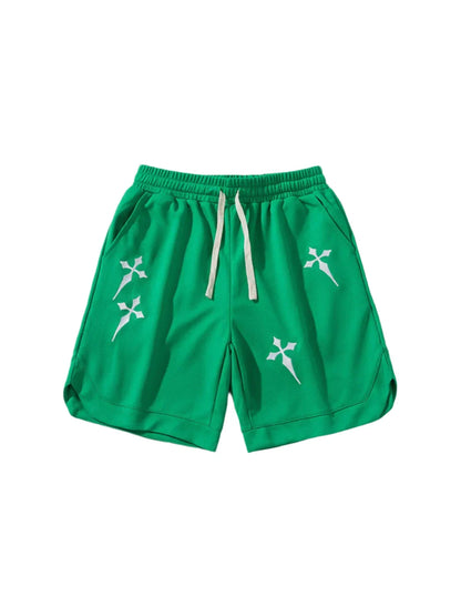 Towel Emboirdery Sports Shorts