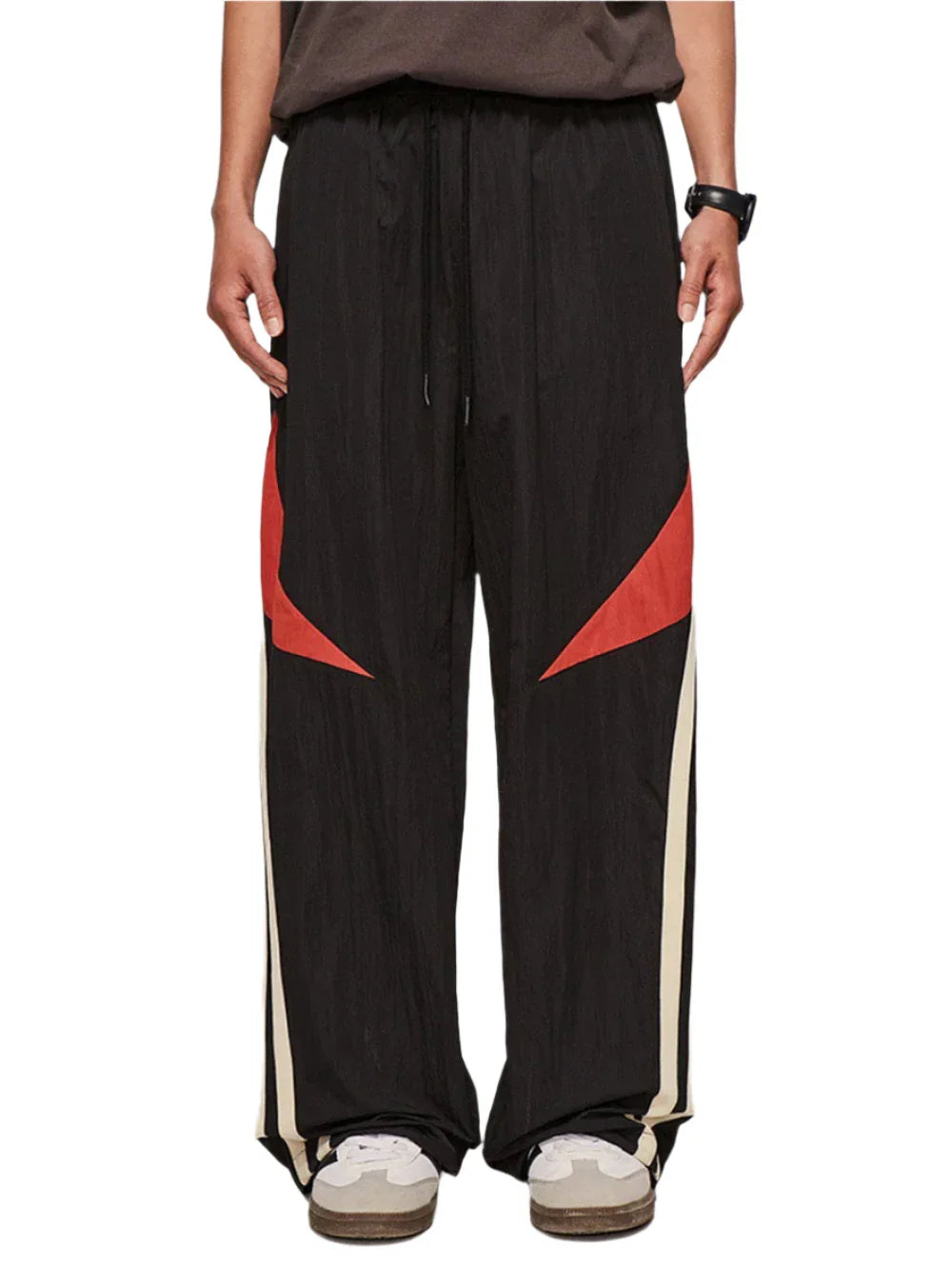 Oblique Stripe Sweatpants