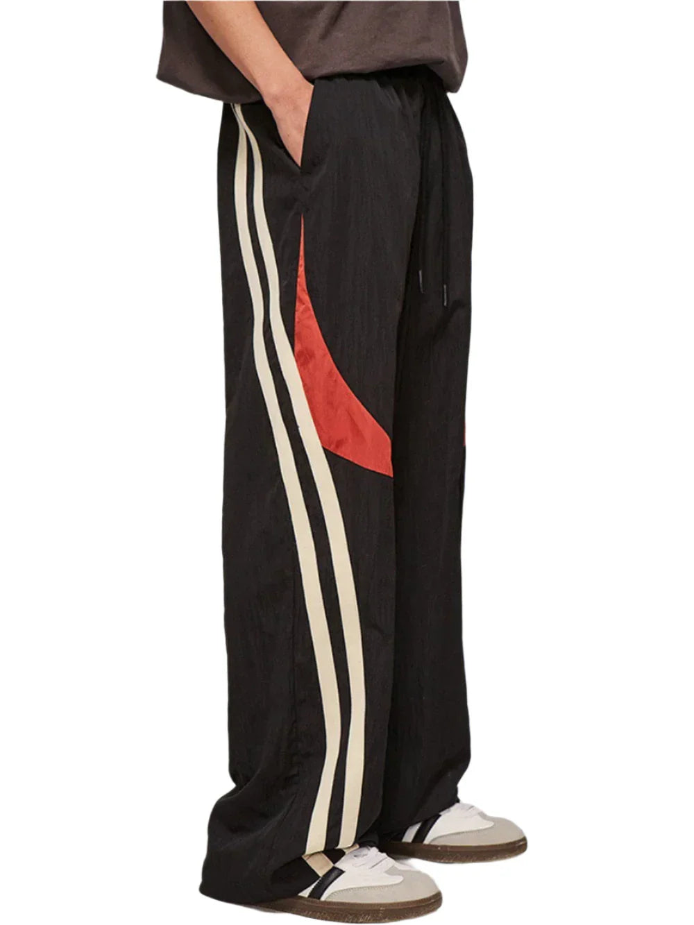 Oblique Stripe Sweatpants